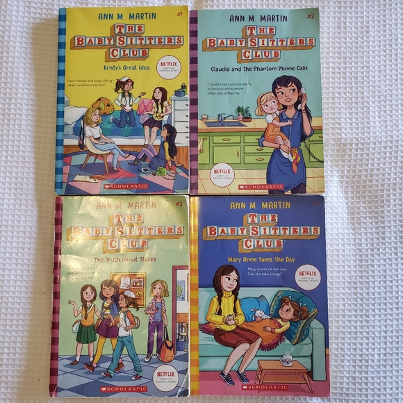 16 x The Baby-Sitters Club Chapter Books #1-16 By Ann Martin Netflix Series Scho - Picture 2 of 9